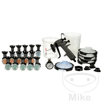 Kit de pistolets de peinture HVLP 3M Godet à gravité