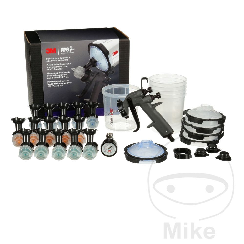 Kit de pistolets de peinture HVLP 3M Godet à gravité - vue 2