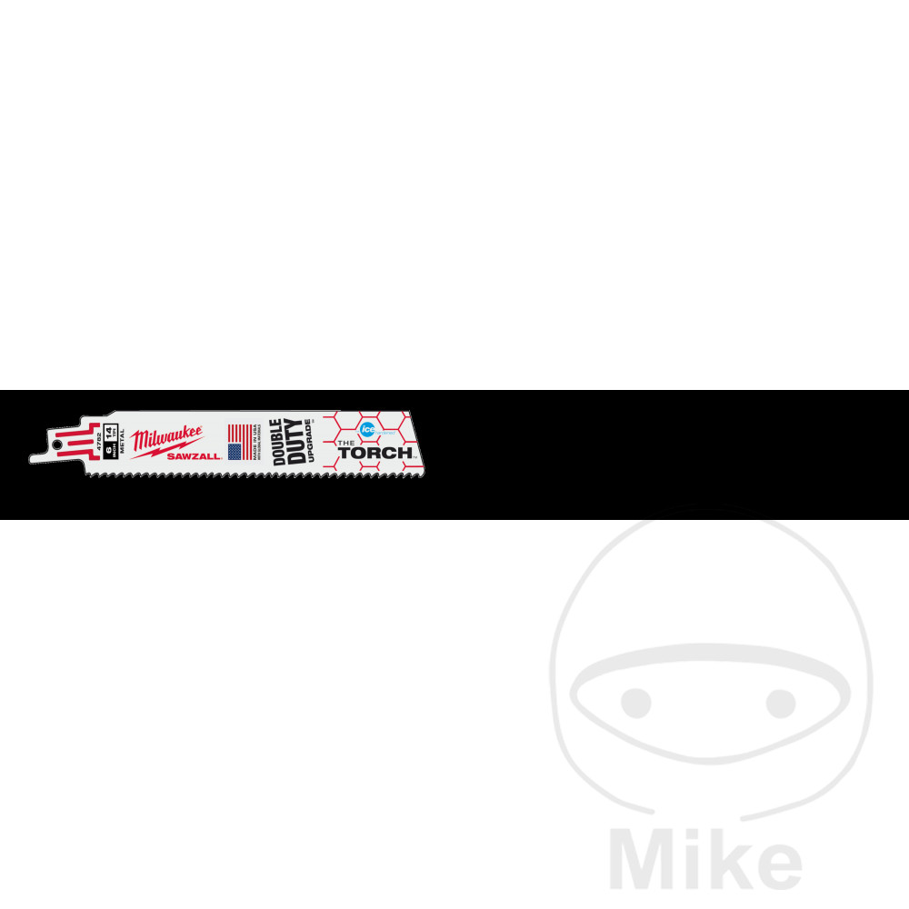 Lame de scie sabre 150X1.8 mm HD pour Metall 3-10 mm VE5 - vue 3
