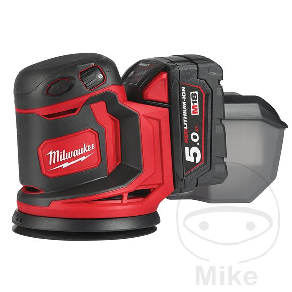 Ponceuse excentrique sans fil 18V M18 BOS125-502B Milwaukee - vue 5