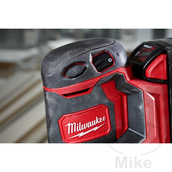 Ponceuse excentrique sans fil 18V Milwaukee M18 BOS-125-0 - vue 4