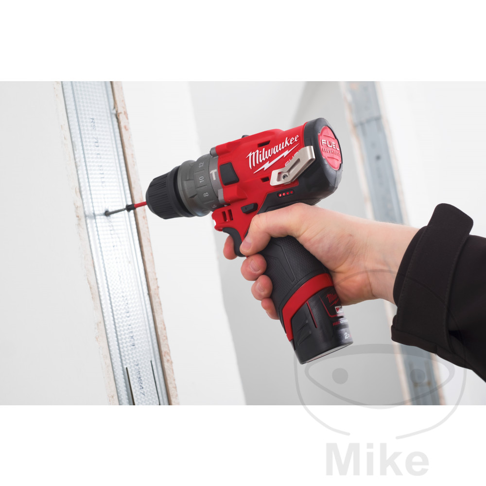 Perceuse-visseuse à percussion sans fil M12 FPDXKIT-202X Milwaukee - vue 2