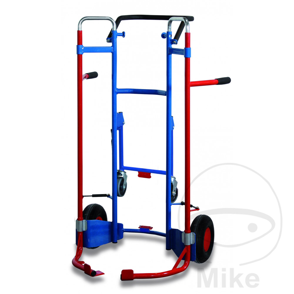 Chariot de pneus avec roue jockey Variofit pour 8 pneus - vue 3