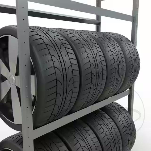 Kleck Tyre rack 3 eb grundf. - vue 3