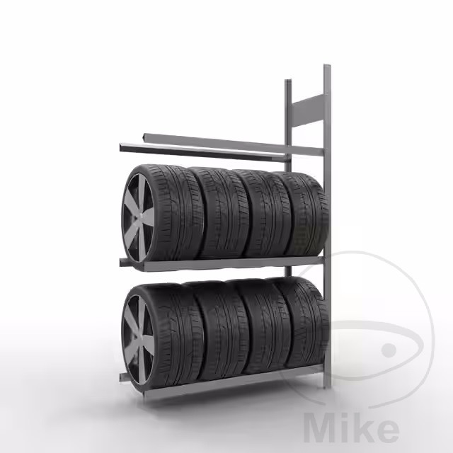 Étagère à pneus Kleck 3 niveaux 2000x1210x436 mm galvanisée - vue 2