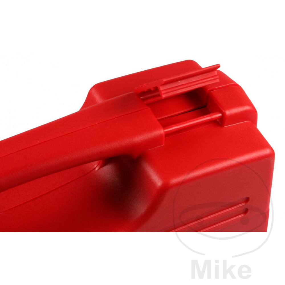 Valise en plastique rouge Busching 260x210x76 mm avec insert - vue 3