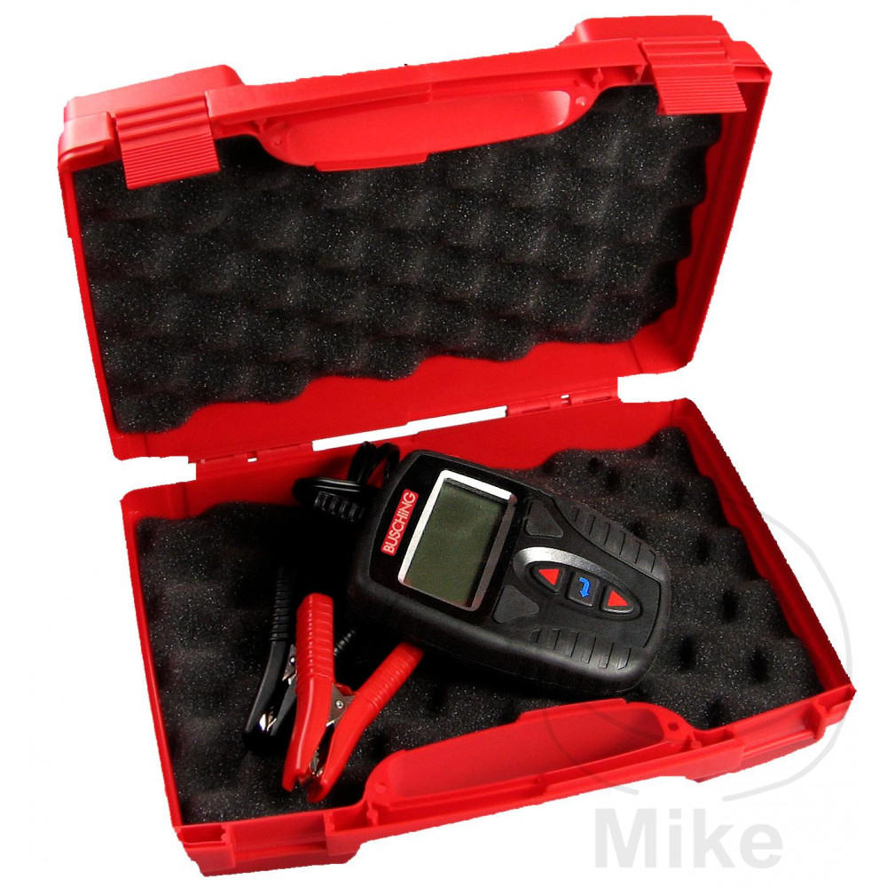 Valise en plastique rouge Busching 260x210x76 mm avec insert - vue 4