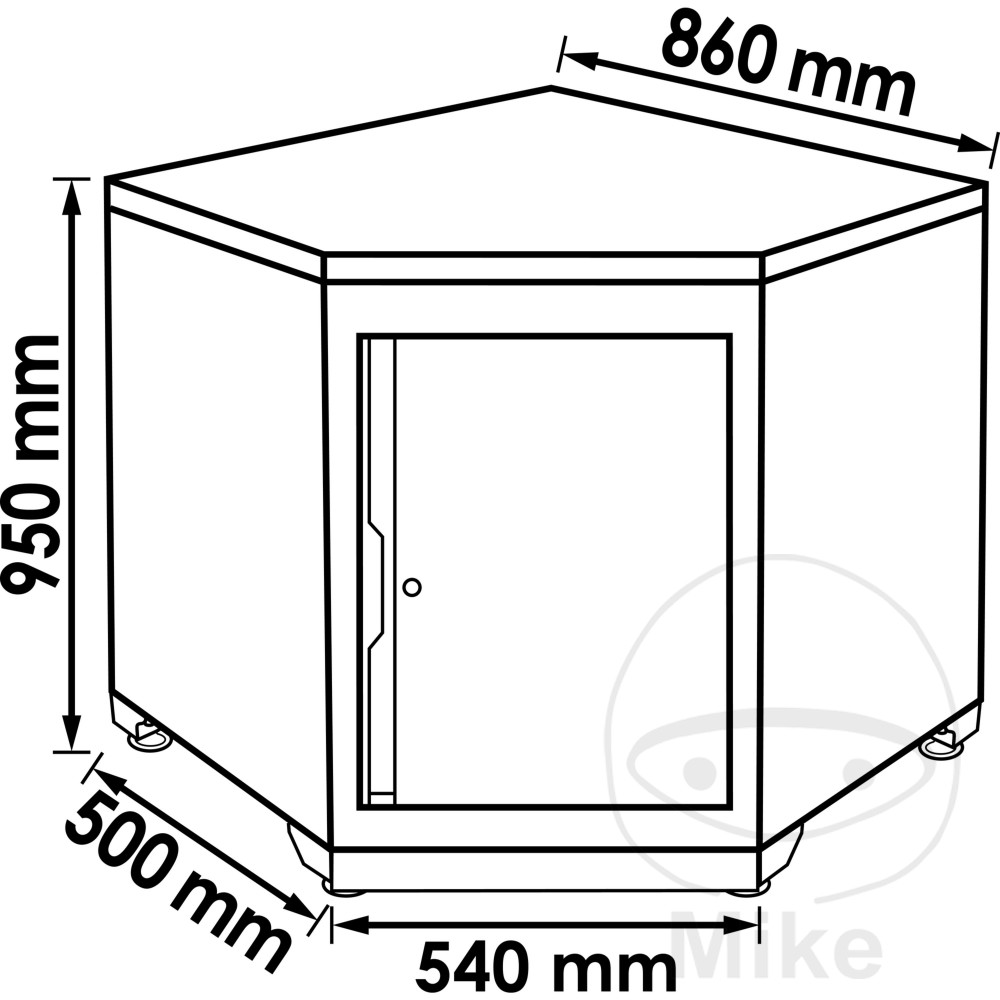 Armoire d'atelier Vigor - vue 2