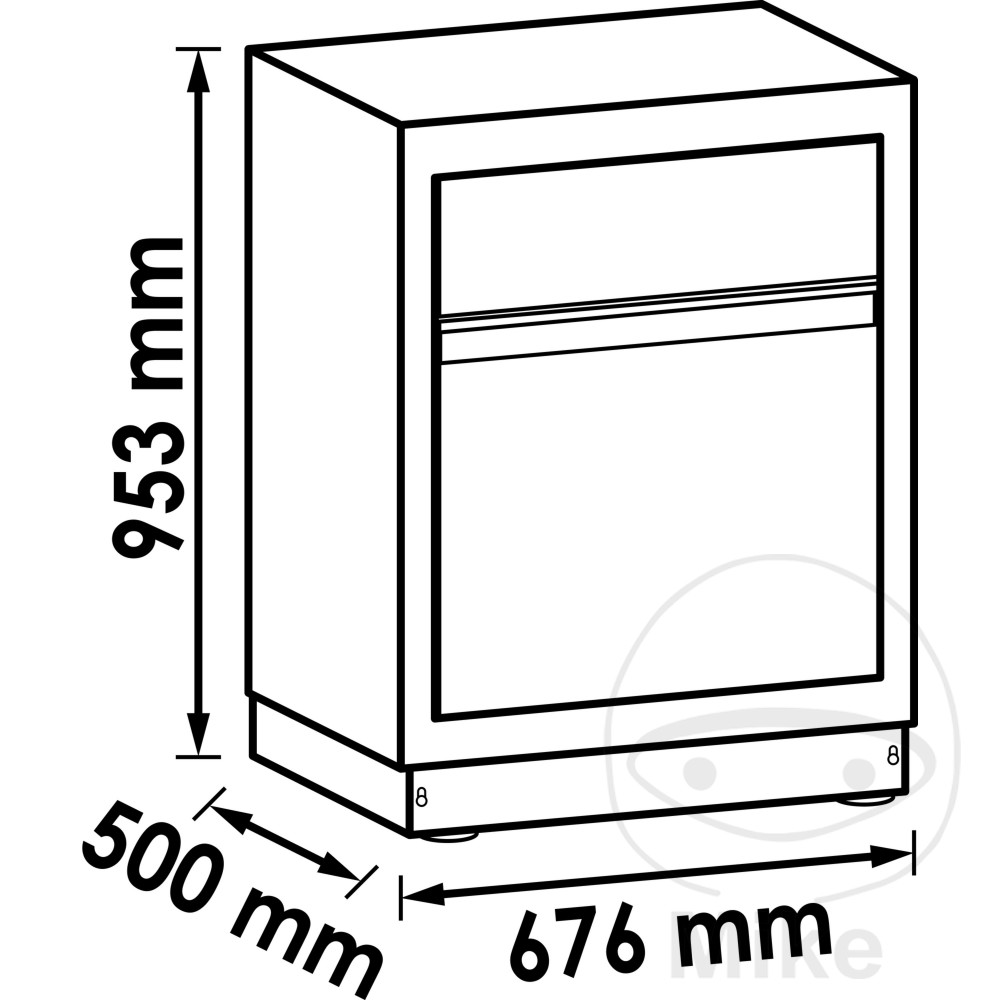 Armoire de rangement Vigor Abfall - vue 2