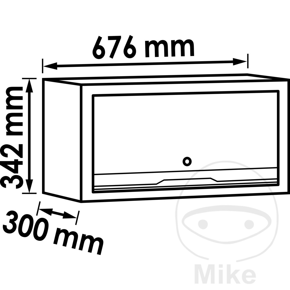 Armoire suspendue Vigor 676 mm - vue 2