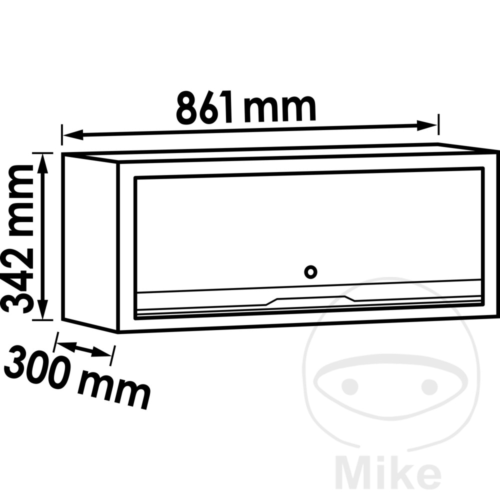 Armoire suspendue Vigor 861 mm - vue 2