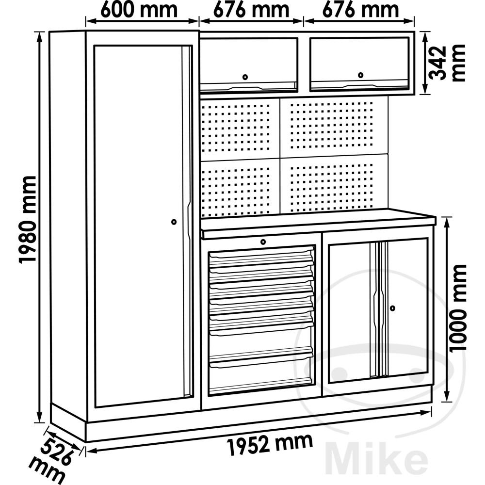 Armoire murale compacte Vigor - vue 2