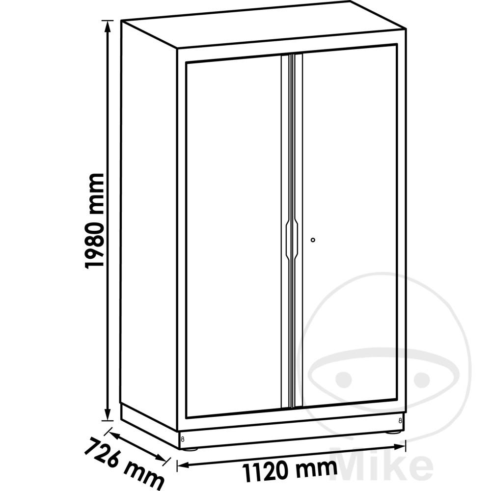 Vigor Armoire Haute Portes Doubles - vue 2