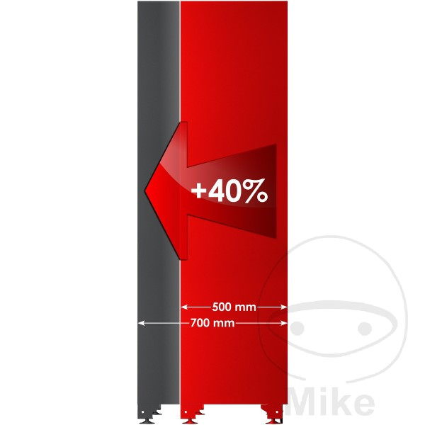 Armoire haute Vigor portes battantes - vue 3