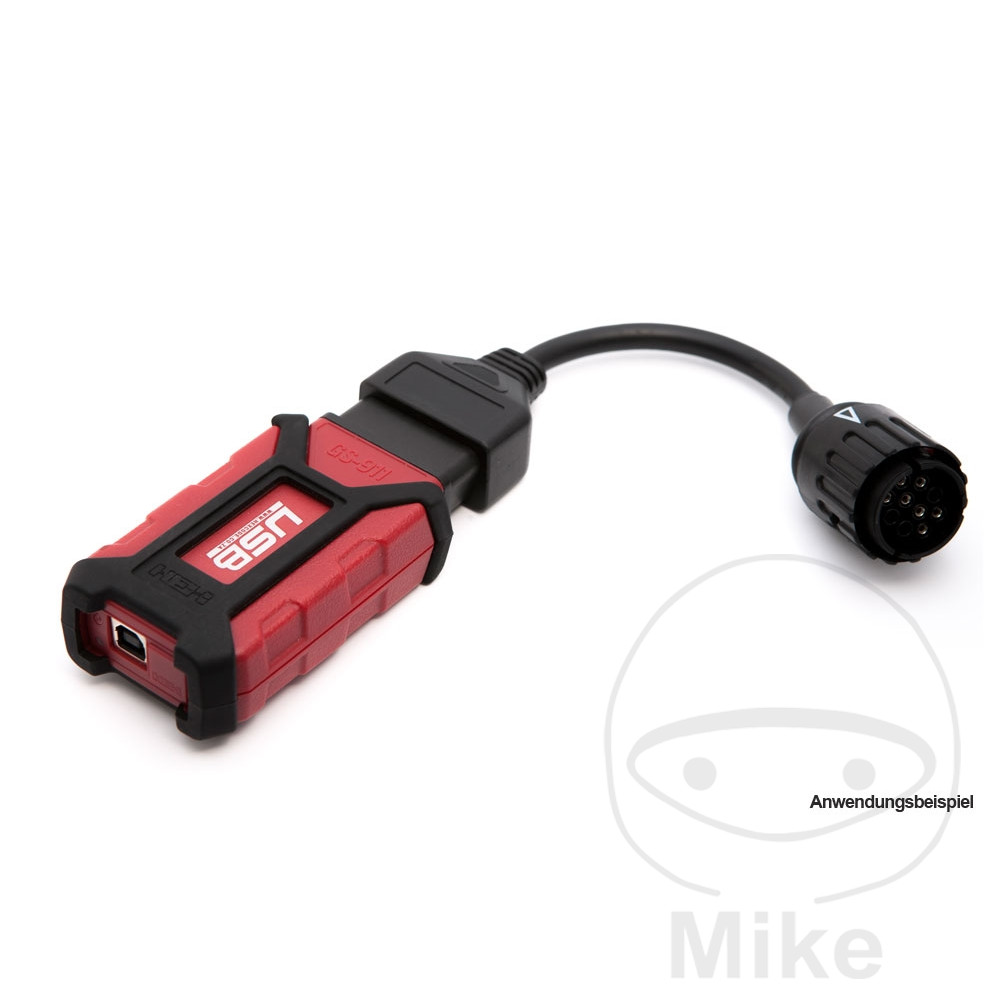 Câble adaptateur BMW GS911 OBD 2 sur 10 broches MFT-Milewiki - vue 2