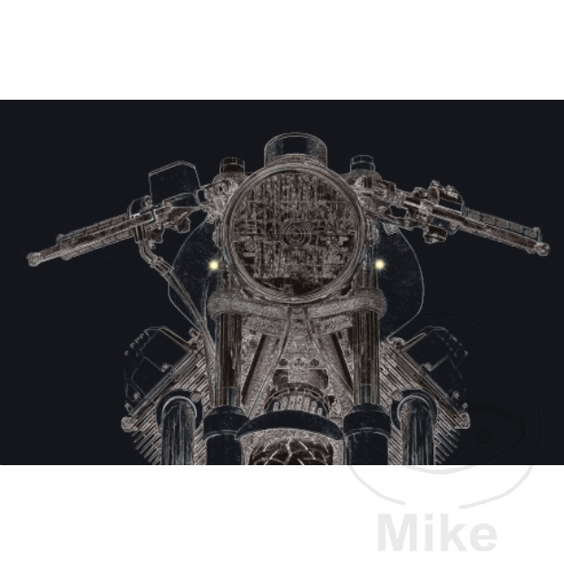 Clignotant noir Kellermann Bullet Atto Dark - vue 3