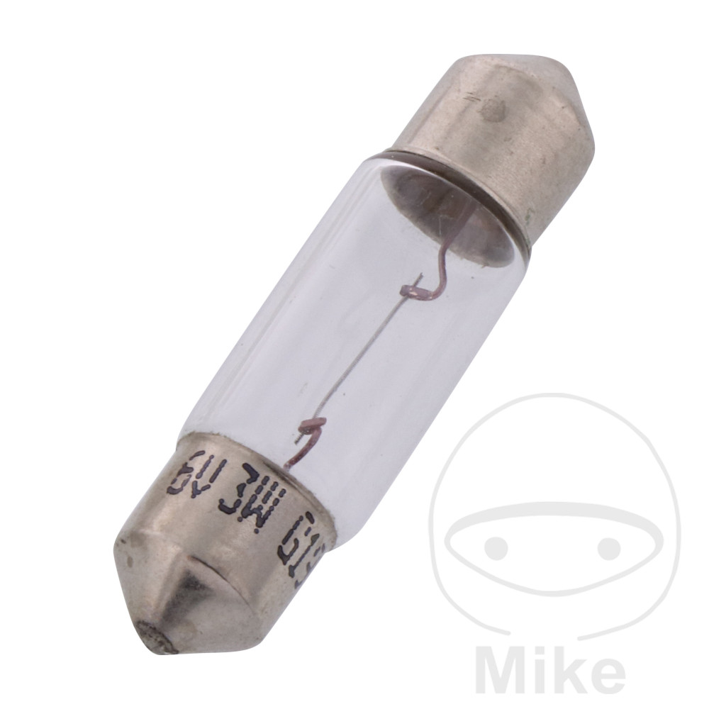 Ampoule 6V 3W JMP SV7-8 8,2 x 28 mm - Lot de 10 - vue 2