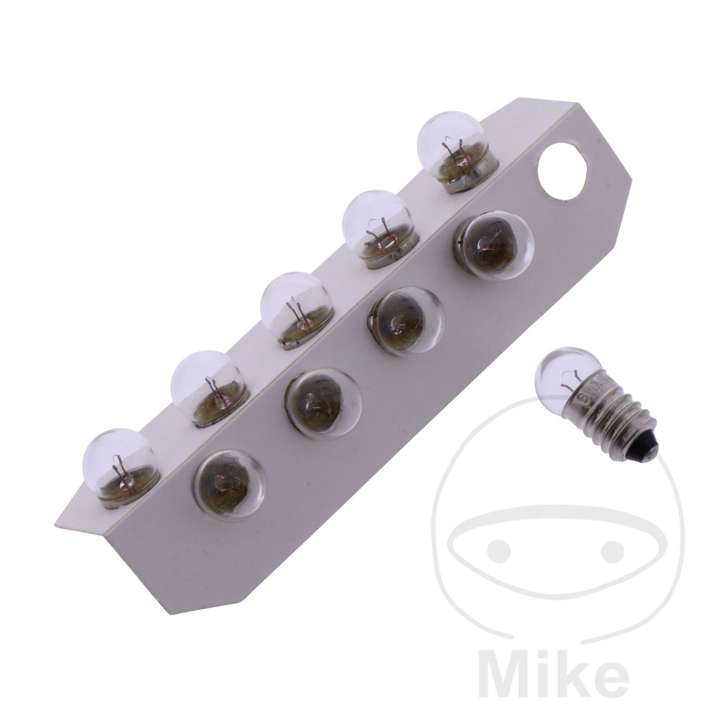 Ampoule 6V 0,6W JMP E10 (lot de 10) - vue 2