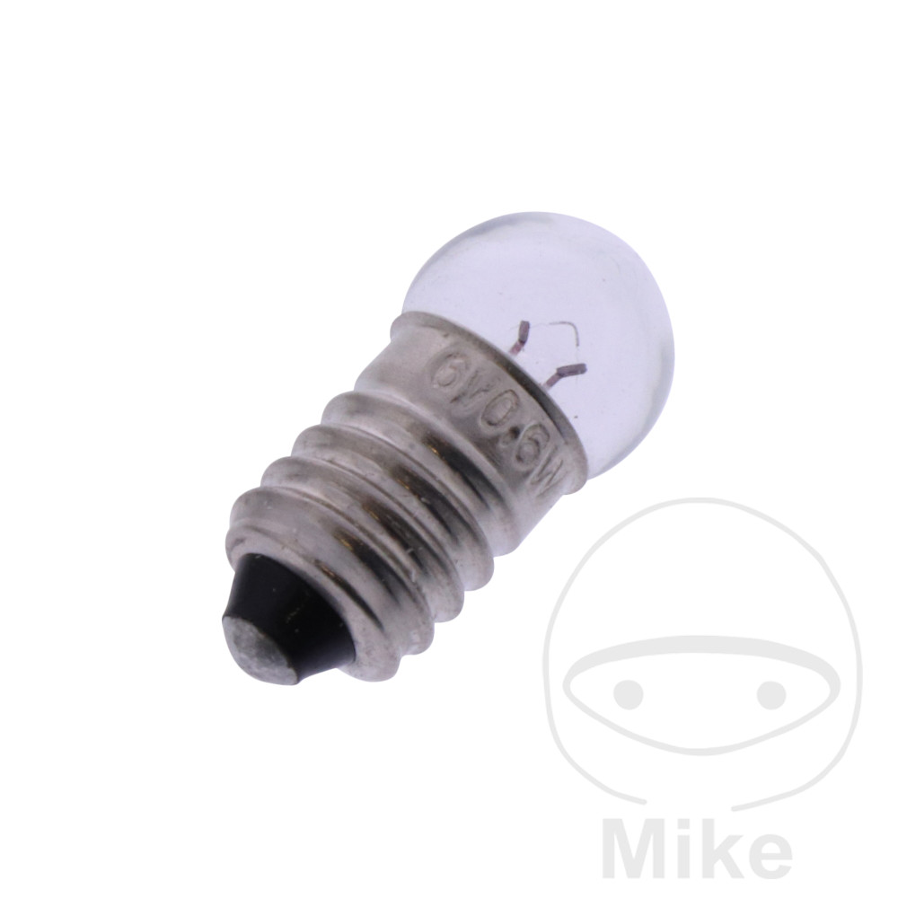 Ampoule 6V 0,6W JMP E10 (lot de 10) - vue 3