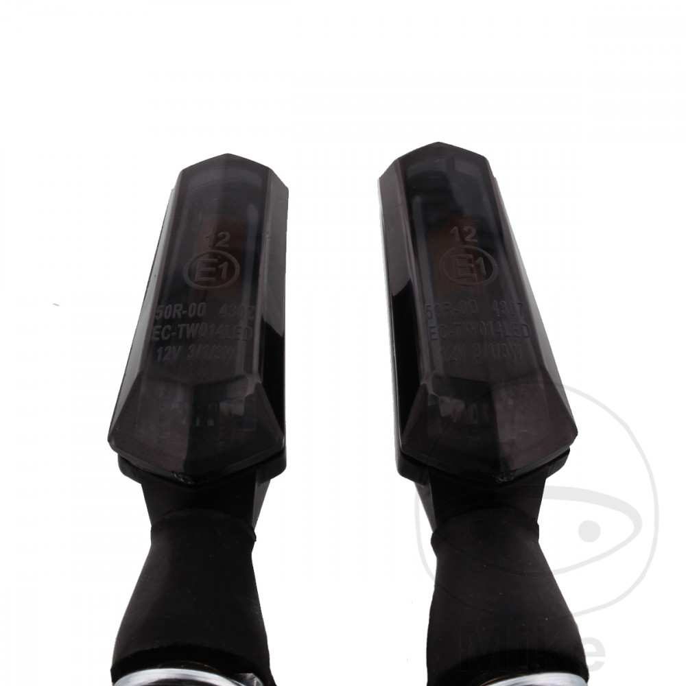 Clignotant JMP Shadow LED avec frein et feu arrière noir - vue 2