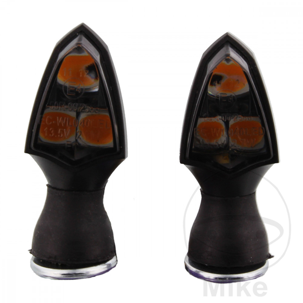 Clignotant JMP MINI4 LED fumé verre noir - vue 2