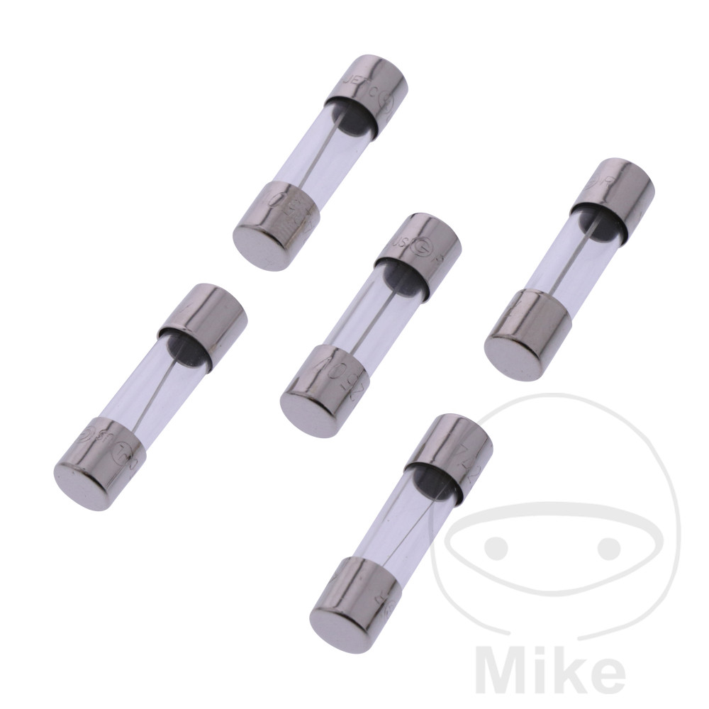 Fusible en verre 25 mm 7A JMP - 5 pièces - vue 4