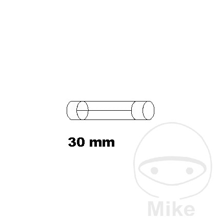 Fusible en verre 30 mm 10A JMP - Lot de 5 pièces - vue 5