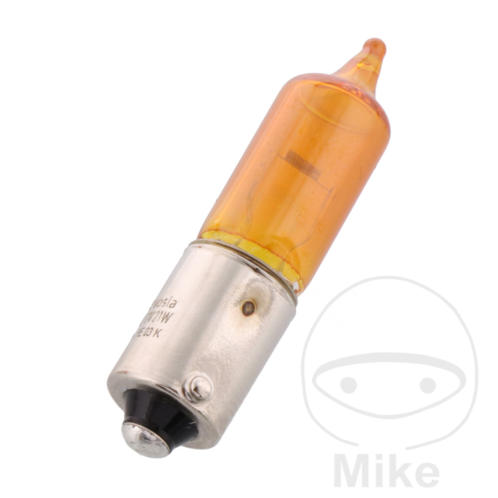 Ampoule 12V 21W JMP BAW9S jaune - Lot de 10 pièces - vue 3