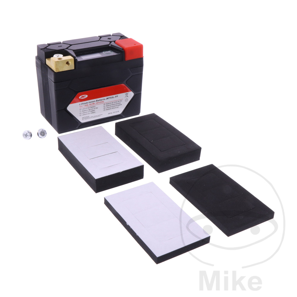 Batterie moto JMT JMTX5L-FP Lithium-ion avec affichage - vue 2