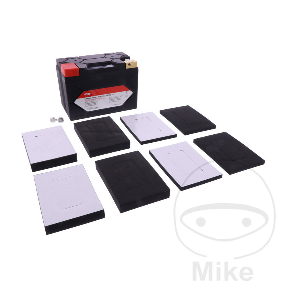 Batterie Moto JMT18-FP lithium-ion avec indicateur - vue 2