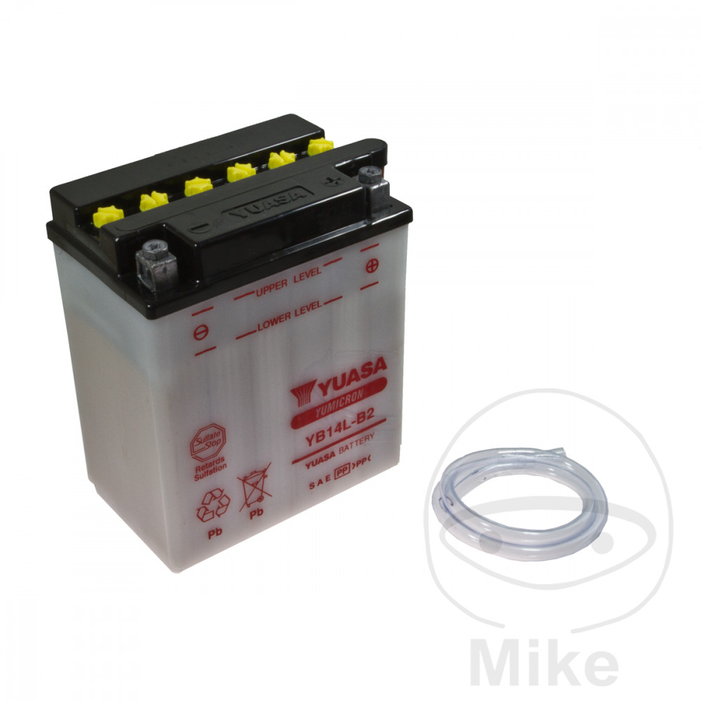 Batterie moto Yuasa YB14L-B2 JMT - vue 2