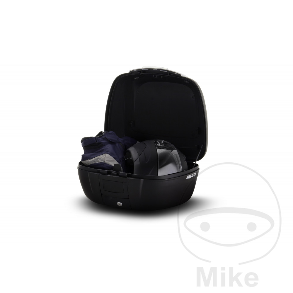Topcase Noir 40 Litres Shad SH40 avec plaque de support - vue 4
