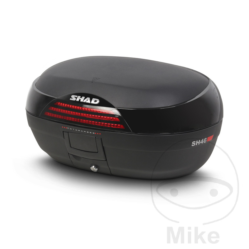 Topcase Shad SH46 noir 46 litres avec plaque de support - vue 3