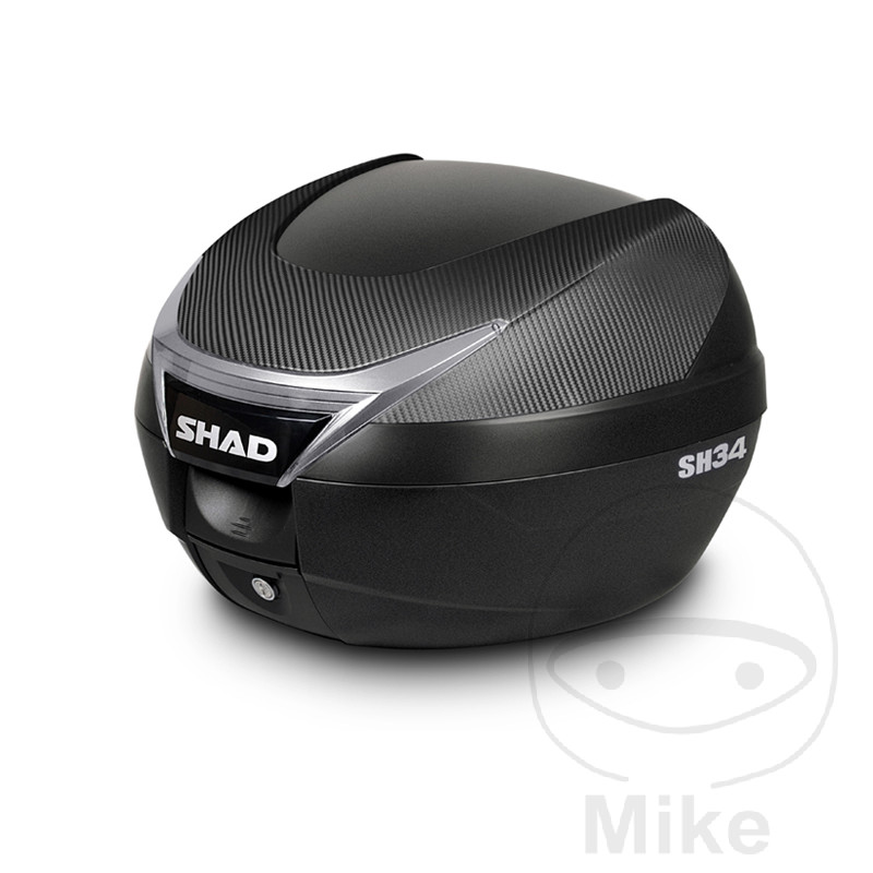 Topcase Shad SH34 Carbon 34L avec plaque de support - vue 3