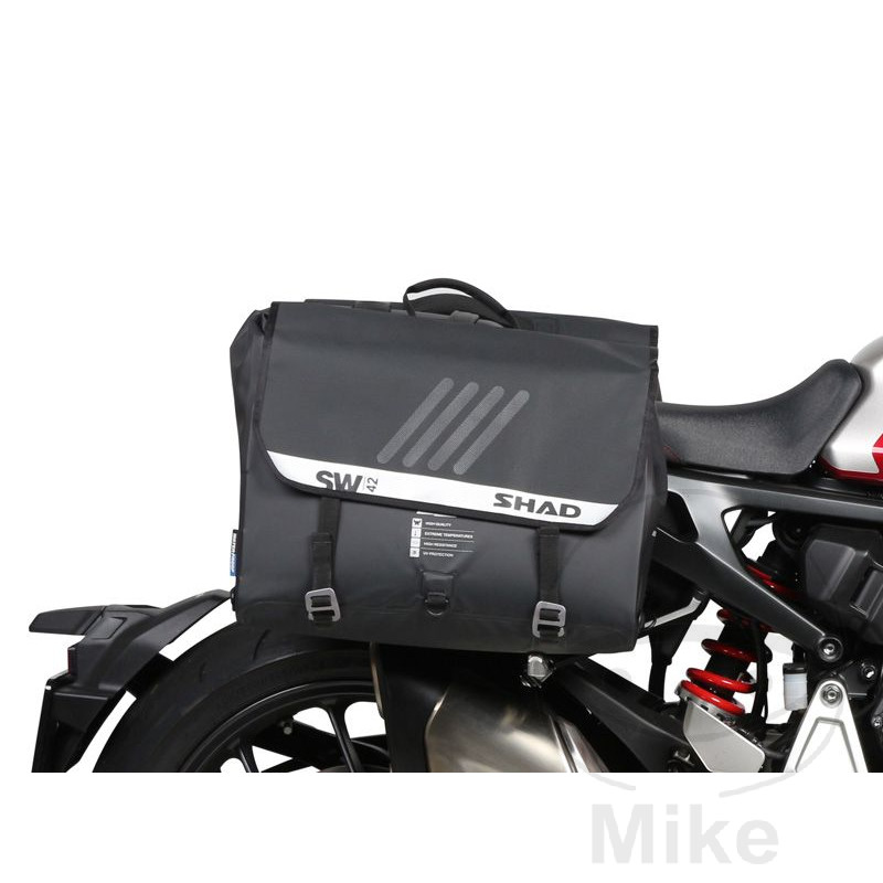 Sacoche de selle noire 2X25L Shad - vue 8