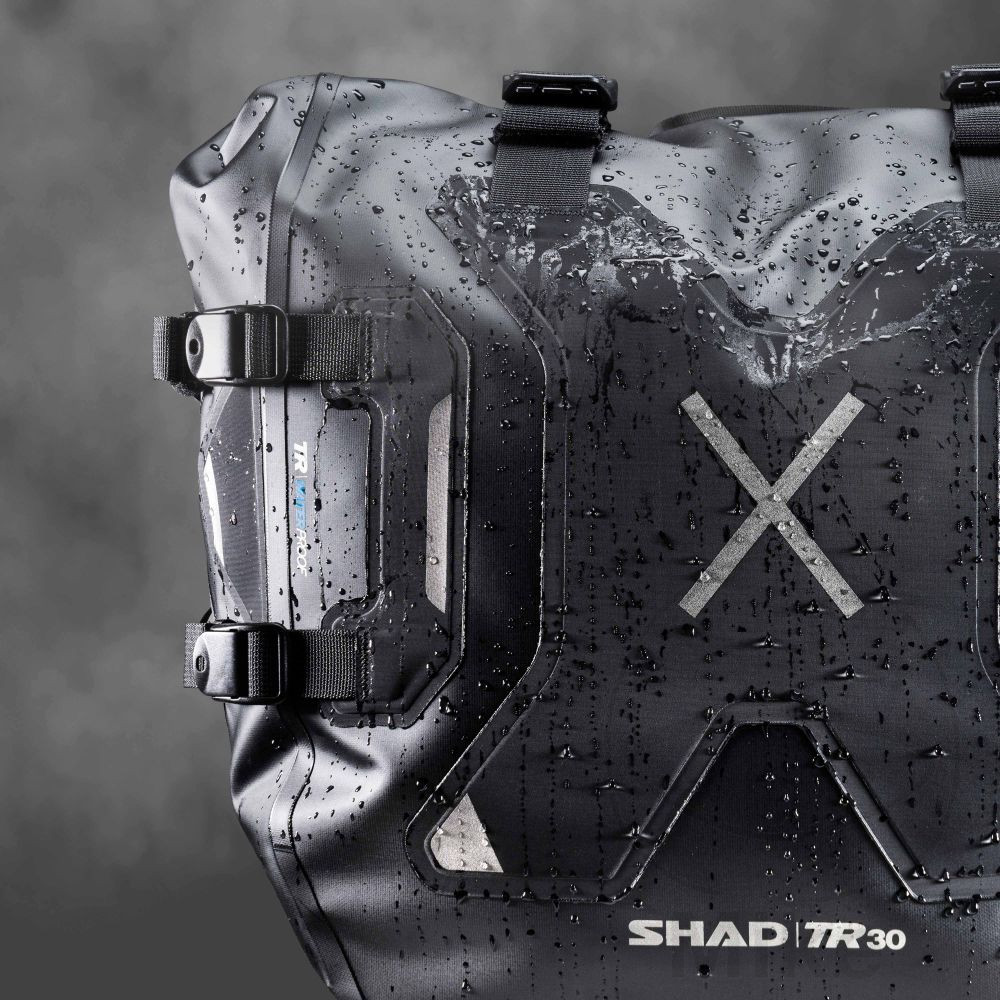 Sacoche de selle noire 2x30L Shad TR50 - vue 2