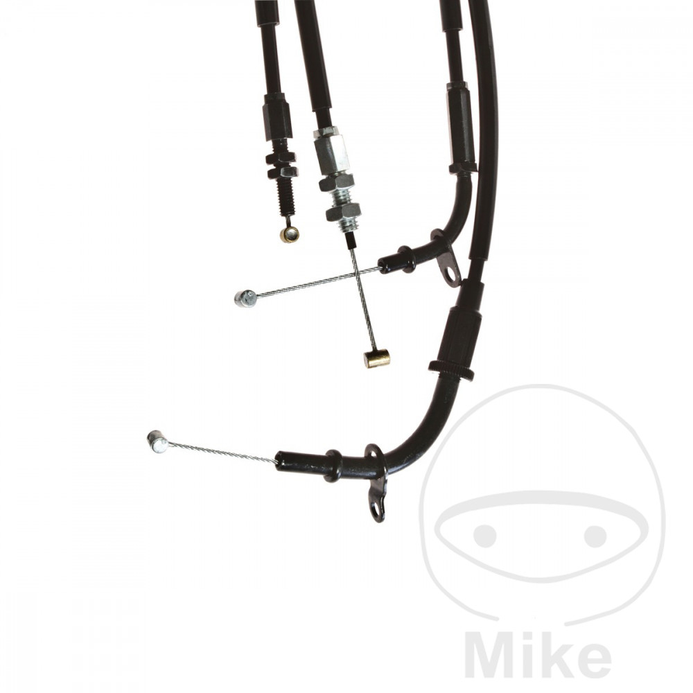 Jeu de câbles d'accélérateur JMP pour conversion de guidon Superbike
