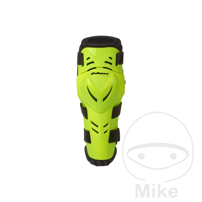 Genouillères articulées Polisport Devil jaune fluorescent - vue 2