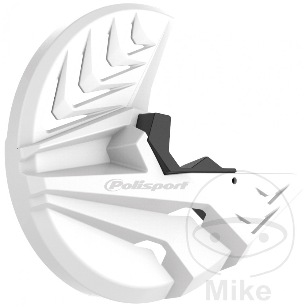 Disque de frein + fourche protection UT WS noir Polisport