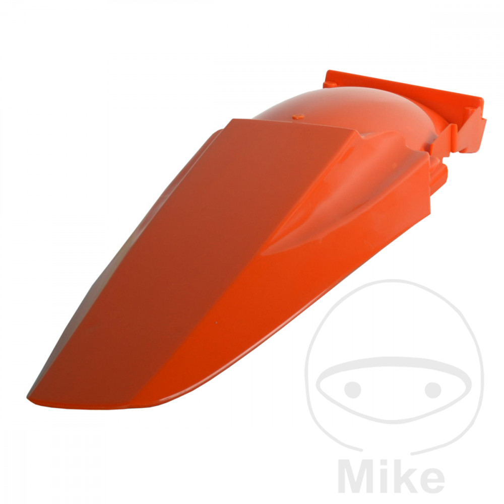 Garde-boue arrière orange Polisport