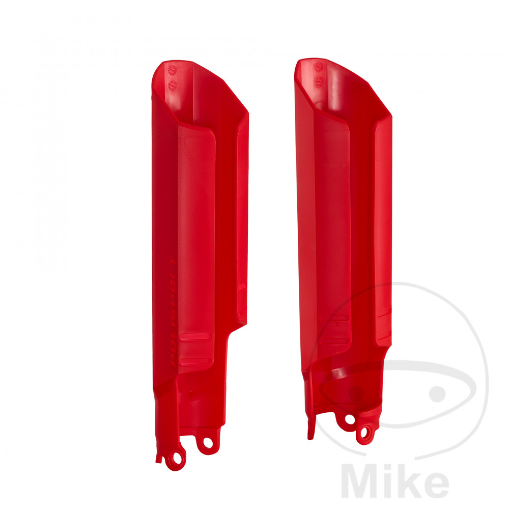 Kit protection de fourche Polisport rouge - vue 2