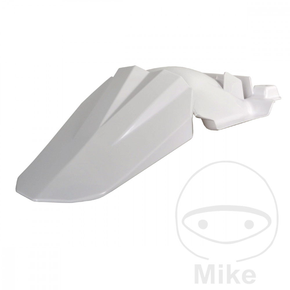 Garde-boue arrière blanc Polisport