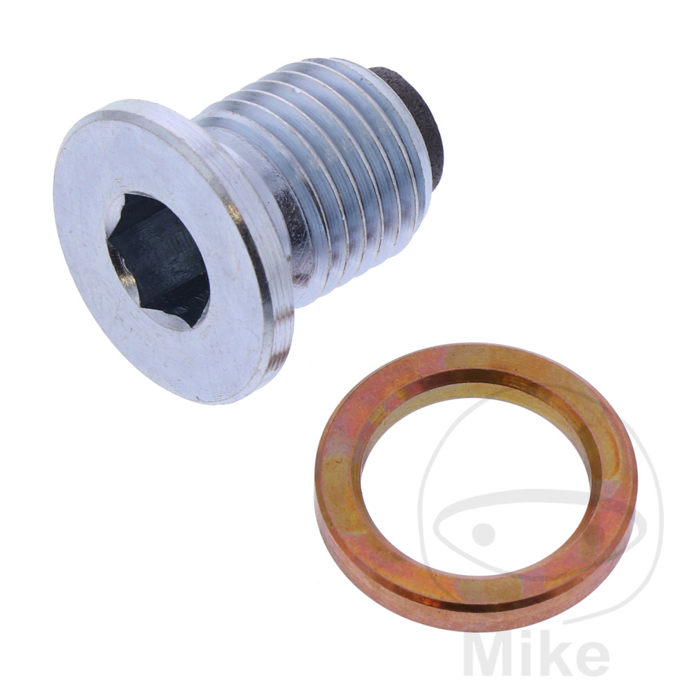 Bouchon de vidange d'huile magnétique JMP M14X1.50 avec bague d'étanchéité - vue 2