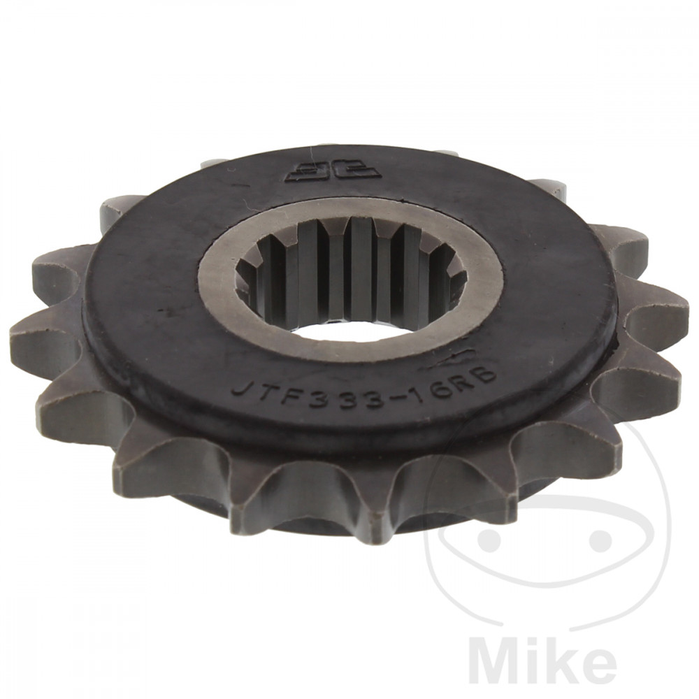 Pignon JT Sprockets 16Z PAS 530 caoutchouté diamètre intérieur 26/30