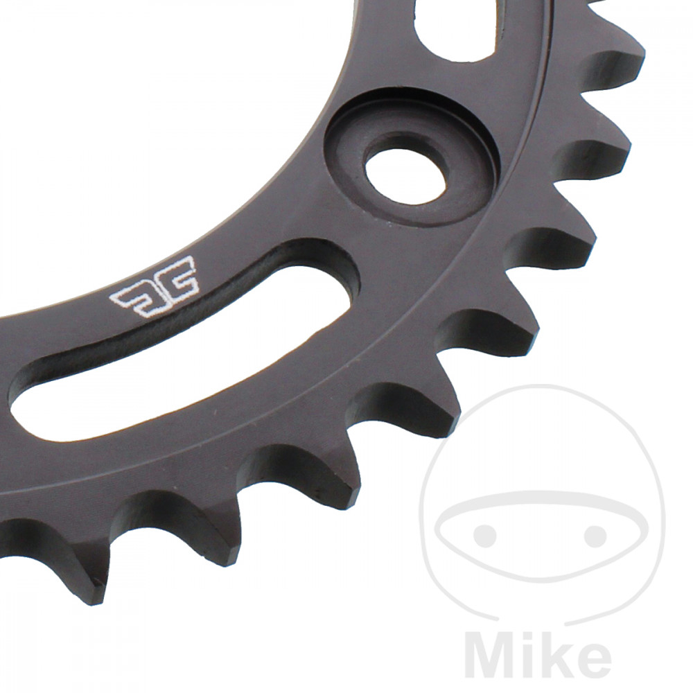 Couronne JT Sprockets 40Z PAS 530 Noir Diamètre Intérieur 134 Entraxe Fixation - vue 2