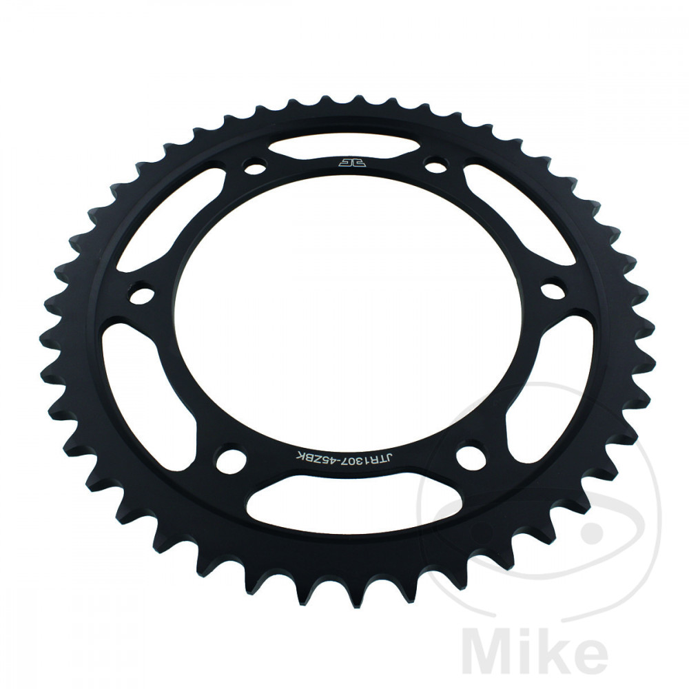 Couronne JT Sprockets 45Z PAS 525 Noir Diamètre Intérieur 134 Entraxe Fixation