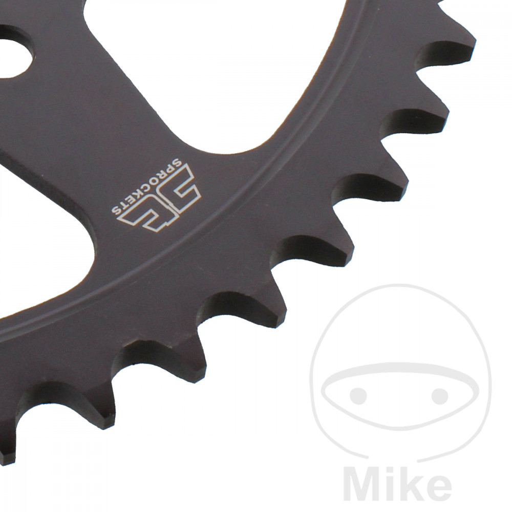 Couronne JT Sprockets 50Z PAS 525 Noir Diamètre Intérieur 106 Entraxe Fixation - vue 2