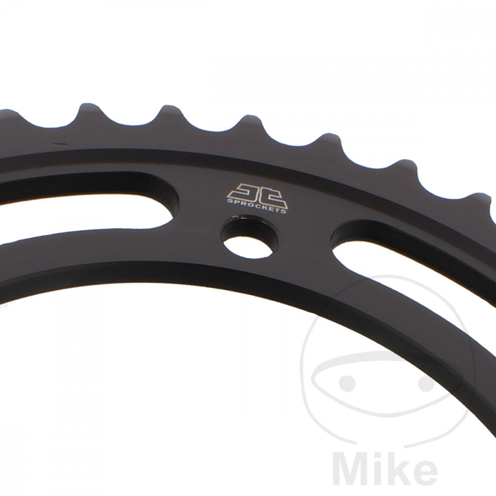 Couronne JT Sprockets 42Z PAS 525 Noir Diamètre Intérieur 130 Entraxe Fixation - vue 2