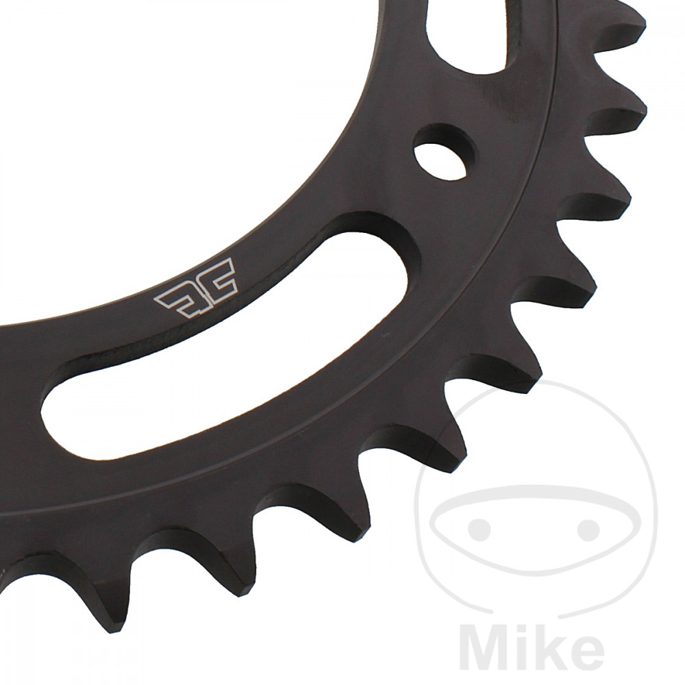 Couronne JT Sprockets 42Z PAS 525 Noir Diamètre Intérieur 140 Entraxe Fixation - vue 2