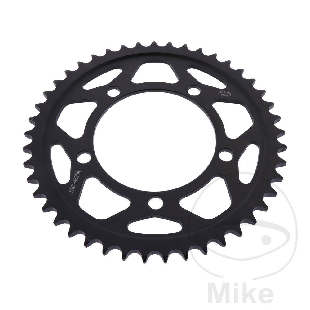 Couronne JT SPROCKETS 45Z PAS 525 Noir Diamètre Intérieur 110 Entraxe Fixation